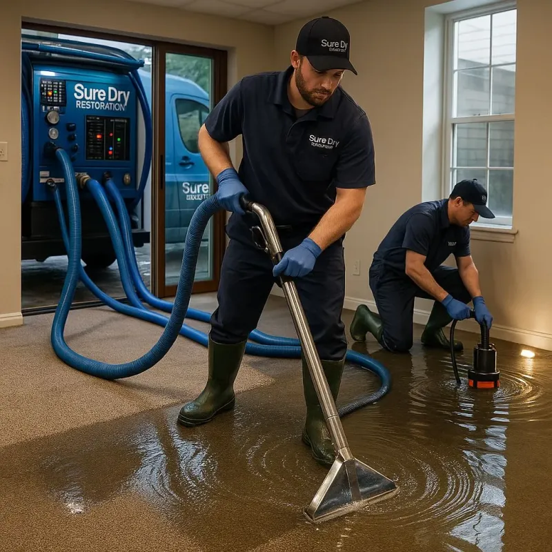 Water Extraction and Removal process in Richlands, NC